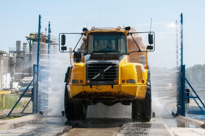 Mycie pojazdów budowlanych